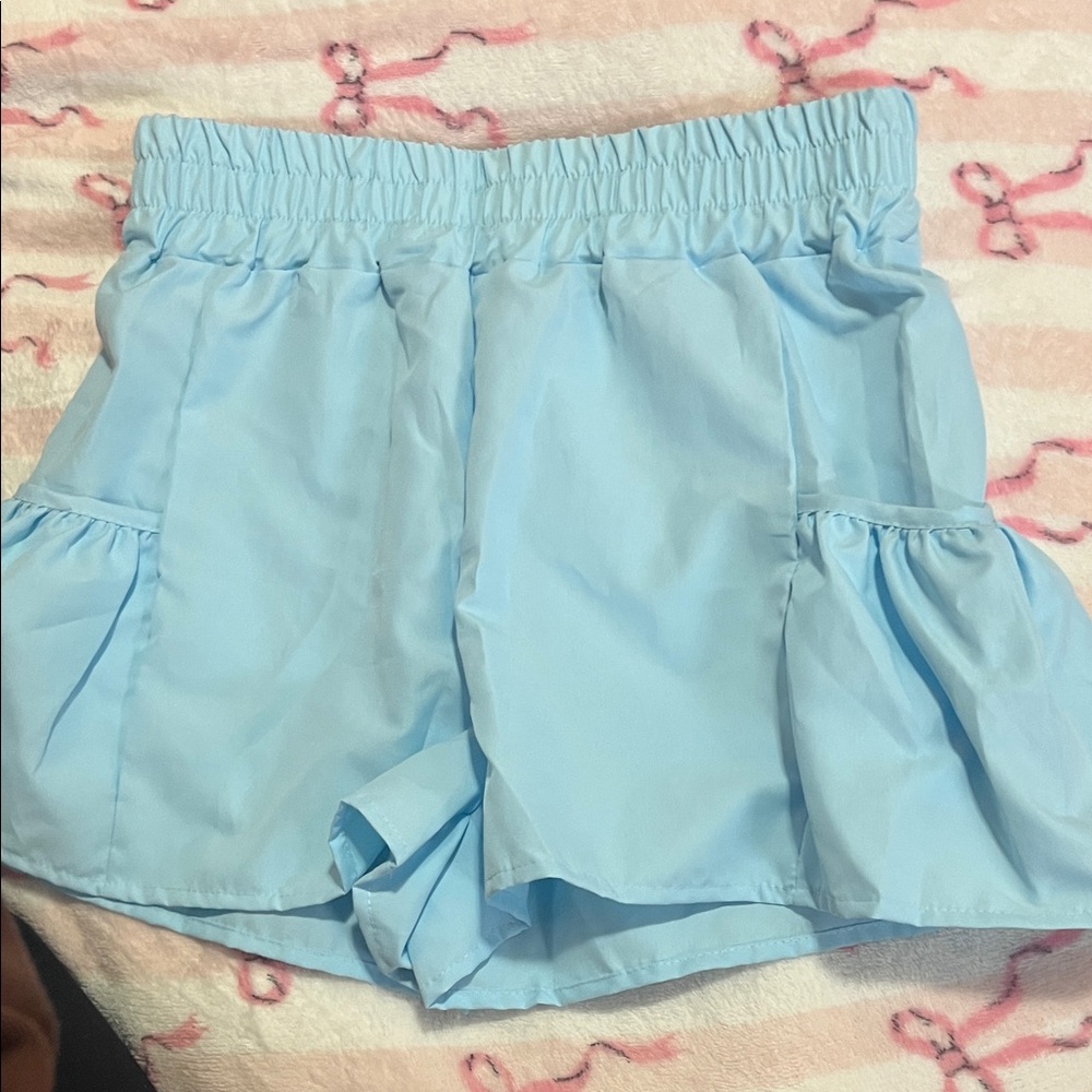 Light Blue Women's Shorts